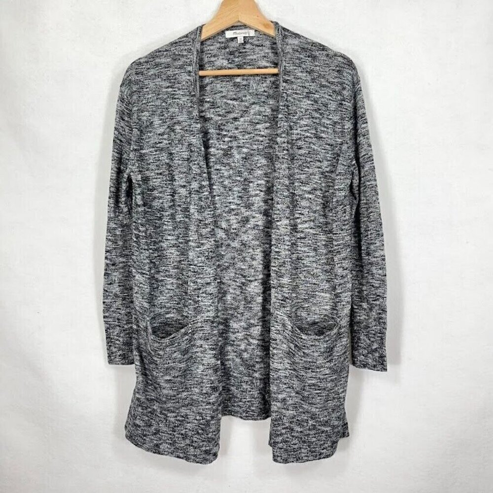 Madewell Open Front Lightweight Cardigan Oversized School Grandma Comfy XS